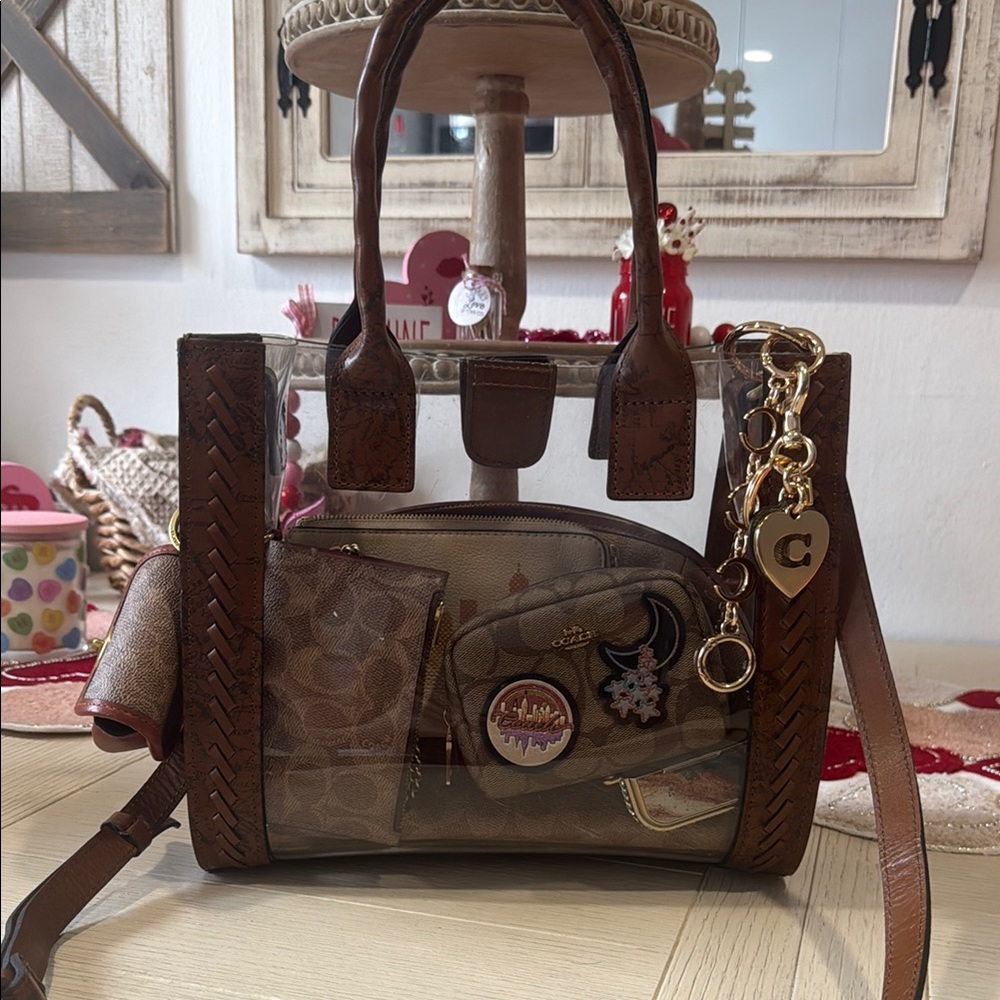 Patricia Nash Transparent Tote Bag